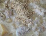 A picture of step 6 of Chicken and Bamboo Japanese-style Sesame Curry.