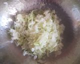 A picture of step 2 of Lauki ka halwa.