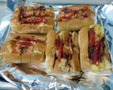Cheesy Anchovies Baquette Snack recipe step 1 photo