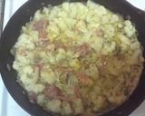 A picture of step 5 of Messy Quiche.