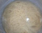 A picture of step 1 of Fried spaghetti.