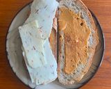 A picture of step 5 of Leftover sandwich.
