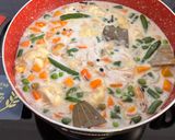 A picture of step 9 of Coconut Milk Vegetable Pulao.