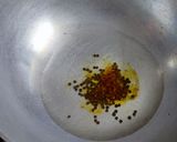 A picture of step 1 of Sev Tameta nu Shak - 10 minutes Gujarati dinner sabji (with roti).
