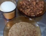 عکس مرحله 1 از دستور پولکی کنجدی و بادام