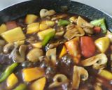 स्वीट एंड सौर सौसी वेज (sweet & sour saucy veg Recipe in Hindi) रेसिपी चरण 5 फोटो