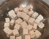 A picture of step 4 of Orange Tofu.