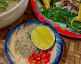 Hình bước làm 6 của món Cháo Gà Xé