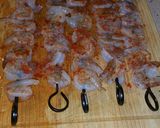 A picture of step 4 of Cilantro lime chicken with grilled shrimp.
