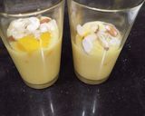 A picture of step 3 of Mango Mastani with Ramalai Ice cream.