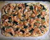 A picture of step 5 of Smoked Salmon Flammkuchen.