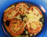 A picture of step 6 of Flatbread Veggie Pizzas.