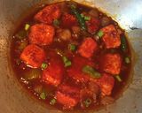 A picture of step 10 of Paneer Chilli.