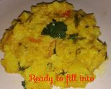 A picture of step 7 of Potato Curry Samosa Filling.