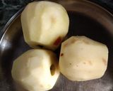 A picture of step 1 of Apple burfi.