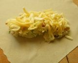 A picture of step 8 of Cream Sauce Filled Pan-Fried Spring Rolls.