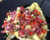 Foto langkah ke 5 dari resep Telur Dadar Sambal Matah.