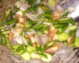 Foto langkah ke 3 dari resep Oseng Gereh Pete Lombok Ijo.