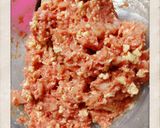 A picture of step 8 of Meat and Firm Tofu Stuffed Peppers.