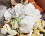 A picture of step 5 of Crunchy Chicken Salad.