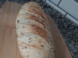 Pan casero con chicharrón