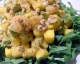 A picture of step 4 of Caribbean Shrimp, Mango, and Avocado Salad.