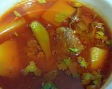 A picture of step 11 of Aalo gosht.