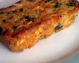 A picture of step 10 of Vickys Roasted Parsnip Nut Loaf, GF DF EF SF NF Vegan Christmas.