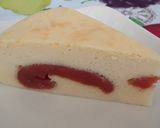 Foto del paso 2 de la receta: Tarta de queso con casquitos de guayaba y almíbar de fruta bomba