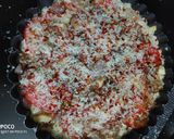 A picture of step 16 of Quick Foccasia with Caramelised onion and tomato.