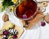 عکس مرحله 1 از دستور خرما مغزدار شکلاتی