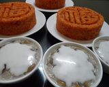 Hình bước làm 8 của món Xôi gấc - Chè đậu