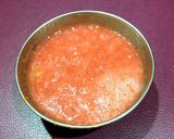 A picture of step 1 of Egg Bhurji Stuffed Tomato Paratha.