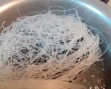 A picture of step 1 of Faloda sev.