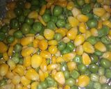 A picture of step 2 of Pav bhaji heart Paratha.