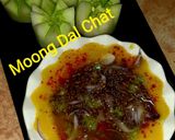 मूंग दाल चाट (Moong dal chaat recipe in hindi) रेसिपी चरण 4 फोटो