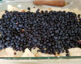 A picture of step 3 of Blueberry Bread Pudding.