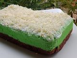 Bolu kukus pandan coklat