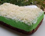 Foto langkah ke 8 dari resep Bolu kukus pandan coklat.