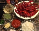 Foto del paso 1 de la receta Cangrejos de río en salsa picante