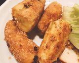 香蕉煎餅早餐（蛋奶素）的食譜步驟2照片