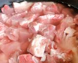 Lapockás körömpörkölt bográcsban recept fázis 3 fotója