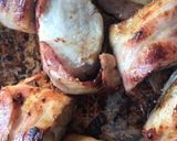 Baconba tekert sertésszűz recept fázis 2 fotója