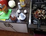 Foto del paso 1 de la receta: Tortilla de Vegetales Coreana