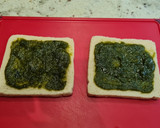Foto del paso 2 de la receta: Sándwich mixto con salsa de pesto