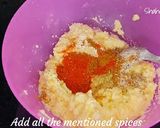 A picture of step 2 of Spicy moong dal shots.
