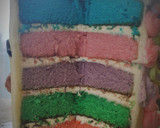 Foto del paso 11 de la receta: Tarta de Unicornio arcoíris (layer cake)