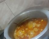 A picture of step 2 of Smokey biryani.