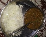 A picture of step 3 of Kali malka dal chawal.