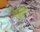 A picture of step 1 of Chicken Tikka Karahi.
